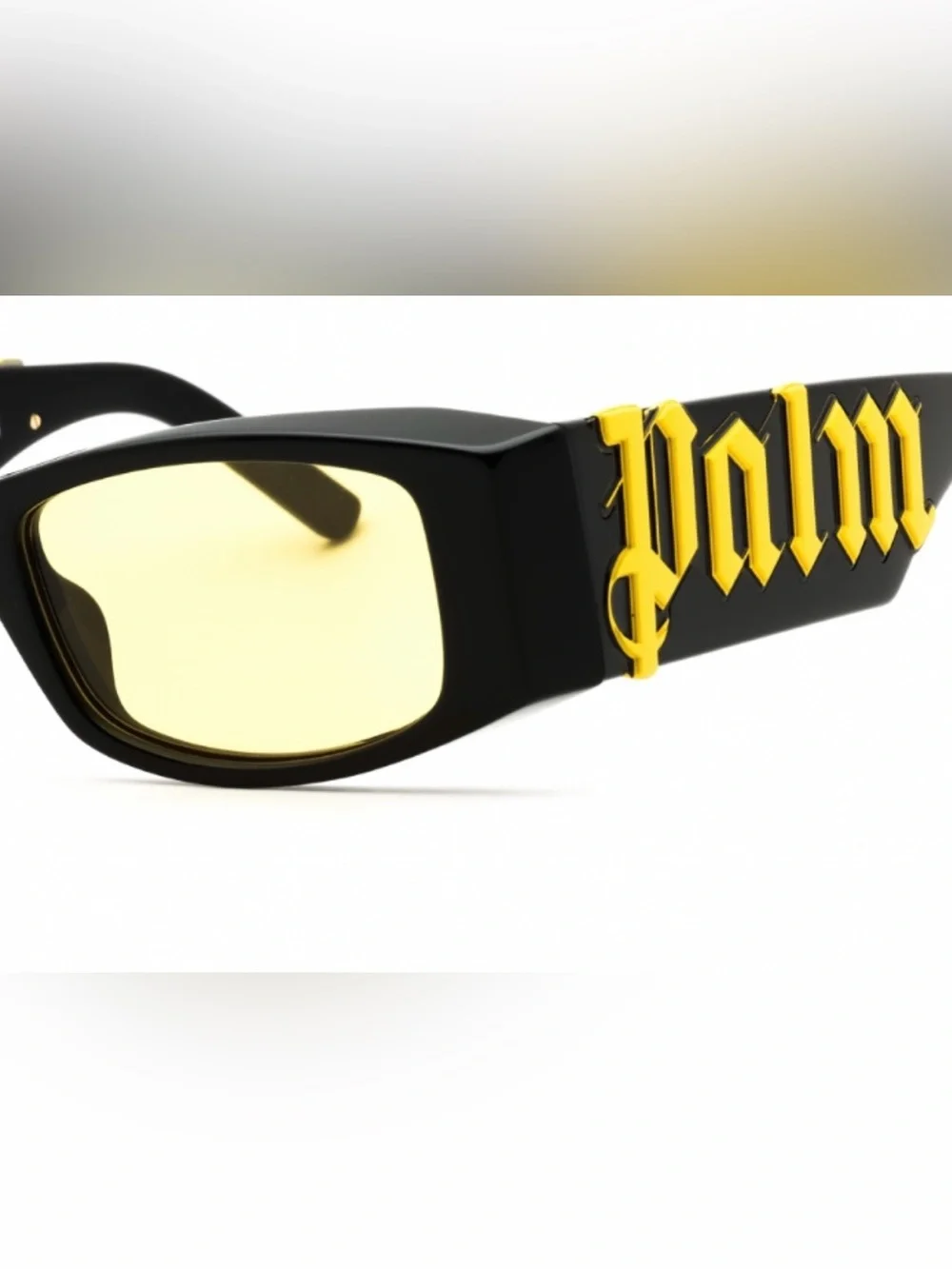 Palm Angels Black Frame Unisex Sunglasses (NWT)